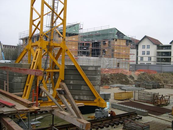  Campus de Centre-Ville, chantier
